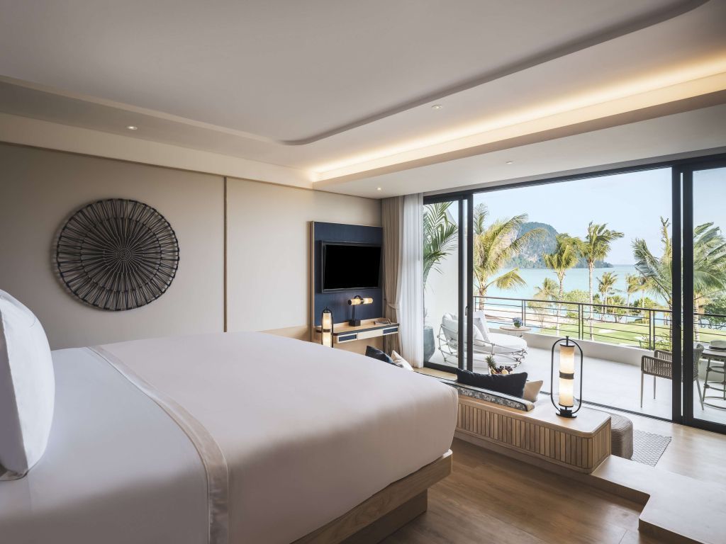 Suite mit Meerblick und Balkon im Anantara Koh Yao Yai Resort