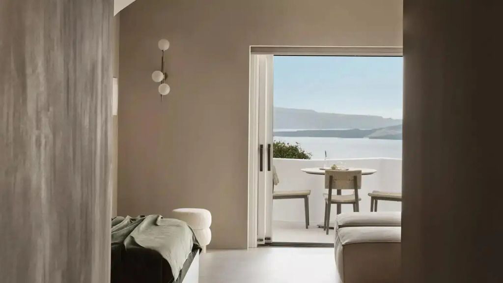 Geräumiges Zimmer mit Terrasse und spektakulärem Meerblick