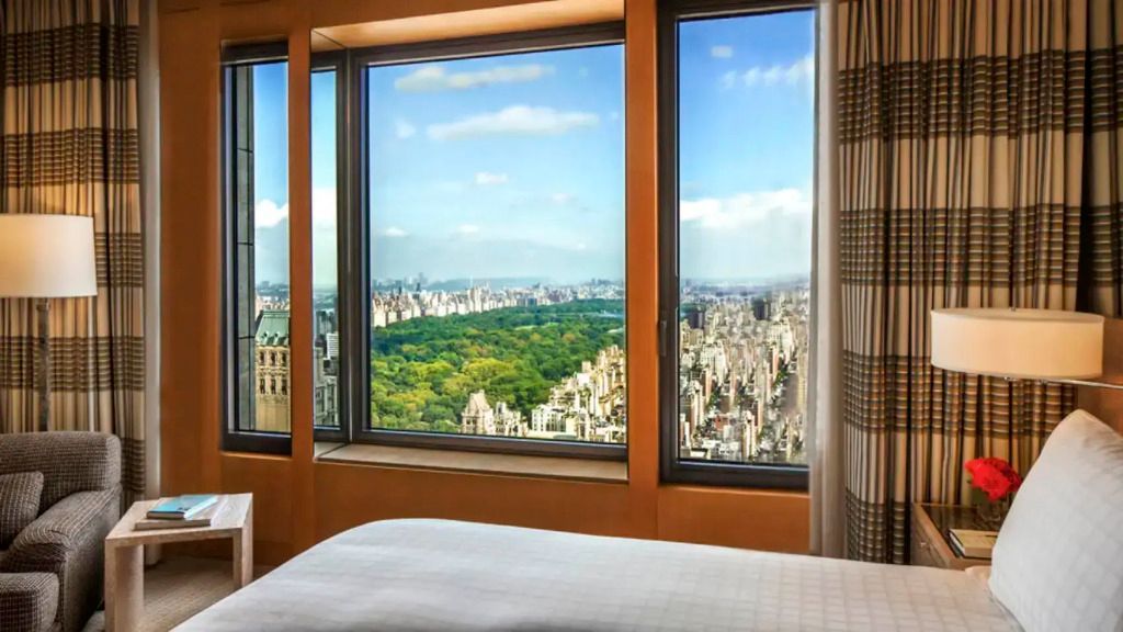 Atemberaubender Blick über den Central Park von einer Suite aus