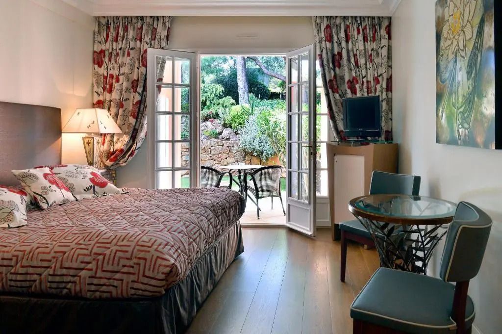 Superior Doppelzimmer mit Balkon und Gartenblick