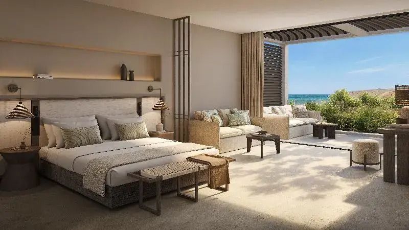 Deluxe Junior-Suite mit Balkon und Meerblick in stilvollem Ambiente