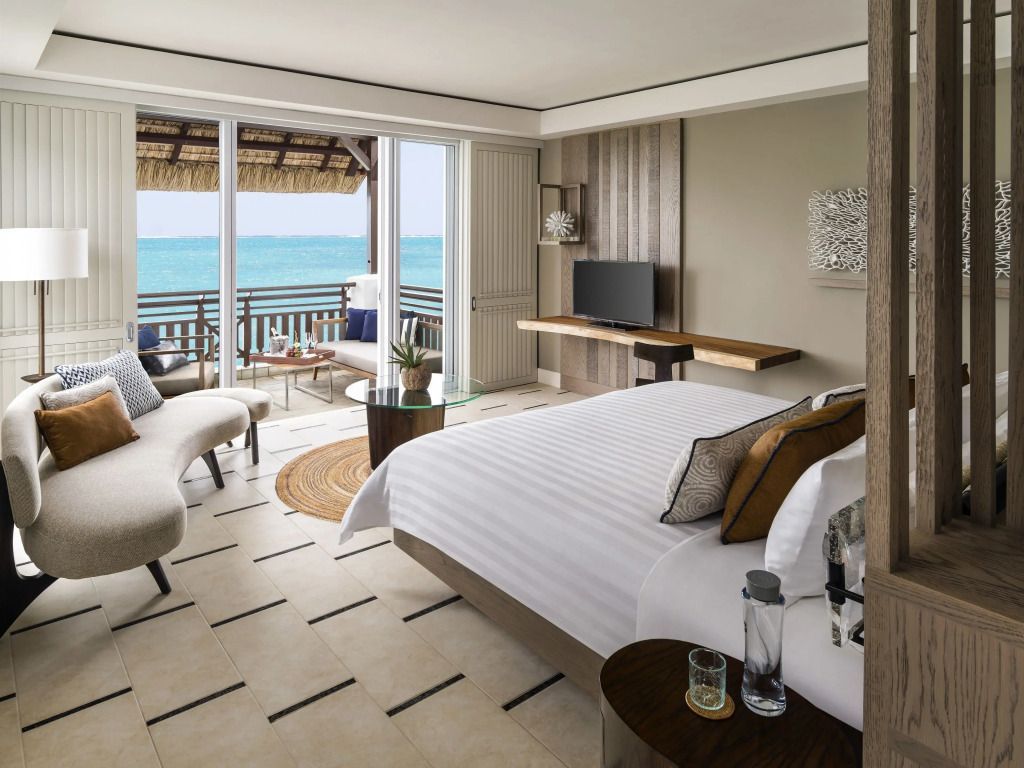 Frangipani Zimmer mit modernem Design und Meerblick