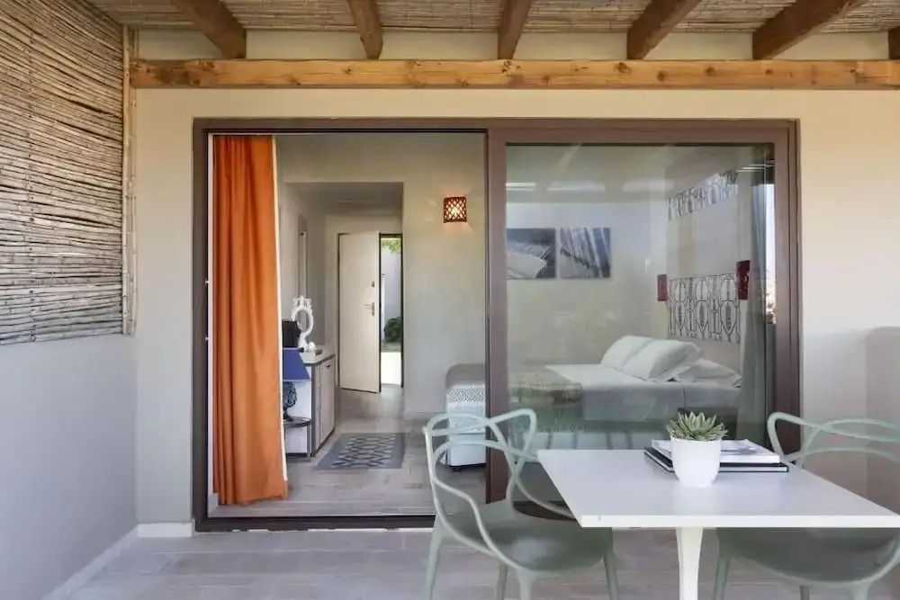 Superior Zimmer mit Terrasse und moderner Einrichtung