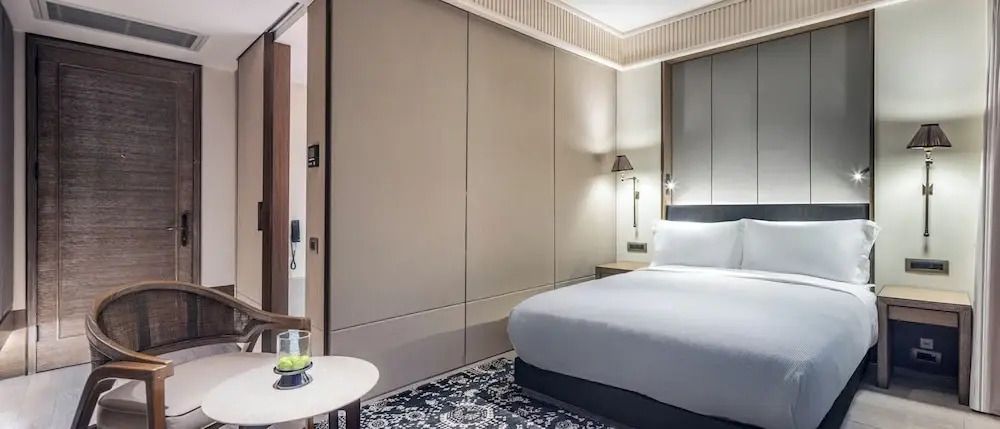 Deluxe Zimmer mit stilvollen Akzenten und komfortabler Atmosphäre