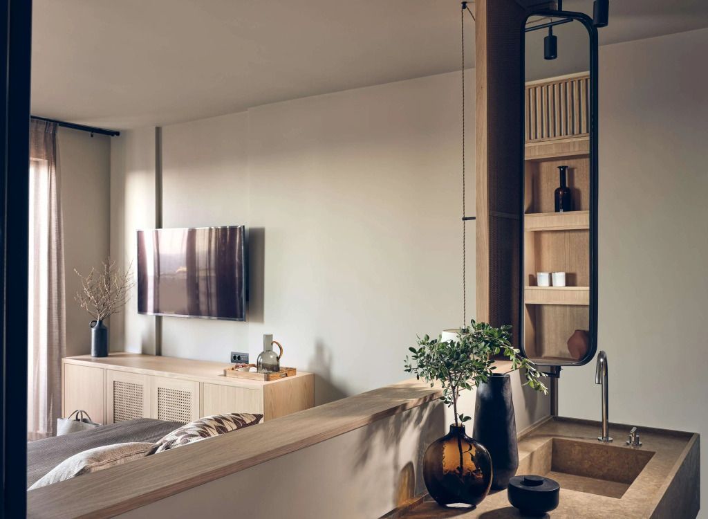 Stilvoll eingerichteter Wohnbereich mit modernen Möbeln und elegantem Design.