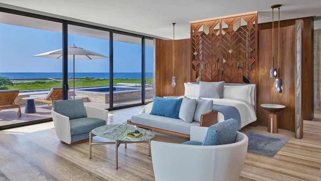 Luxus Suite mit Meerblick und privater Terrasse
