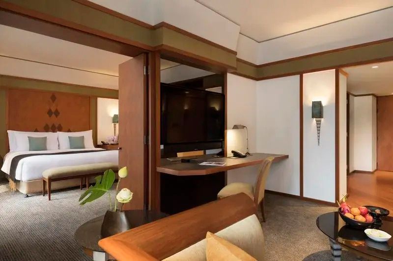 Elegante Deluxe Doppel Suite mit zeitgenössischem Design und gemütlichem Ambiente