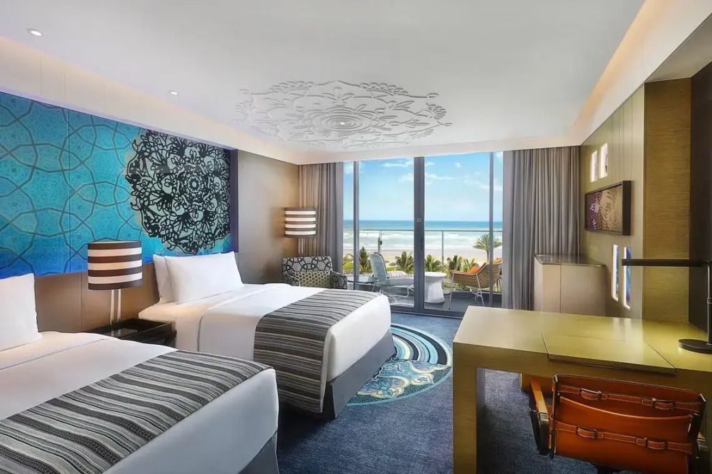 Fabulous Doppelzimmer mit Meerblick und modernen Designelementen