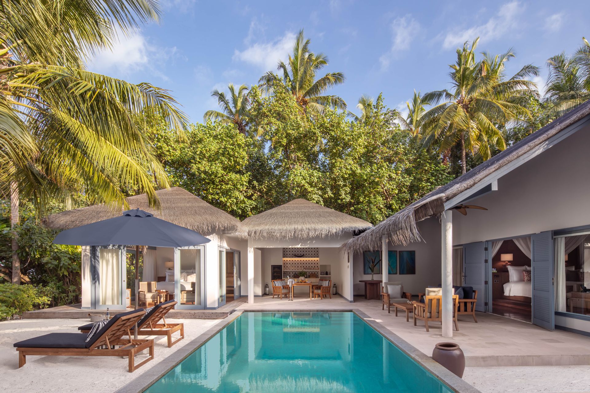 Family Beach Pool Villa