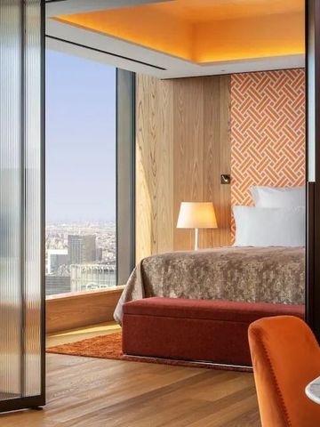 Luxuriöses Zimmer mit Panoramablick im Bvlgari Hotel Tokyo