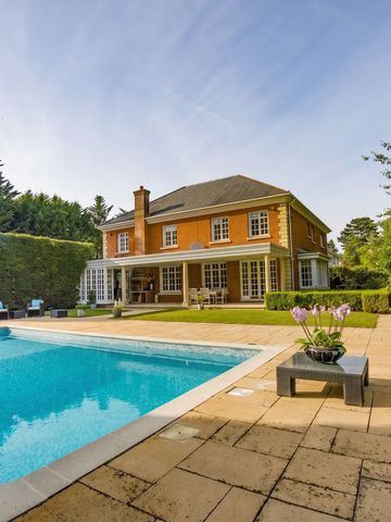 Große Villa mit Pool und Garten im luxuriösen Hotel Gleneagles