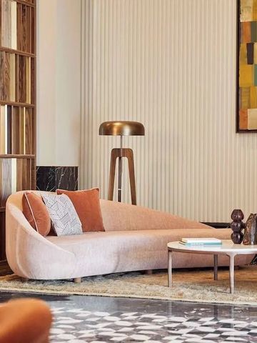 Gemütlicher Lounge-Bereich mit Designer-Möbeln im Park Hyatt Marrakech