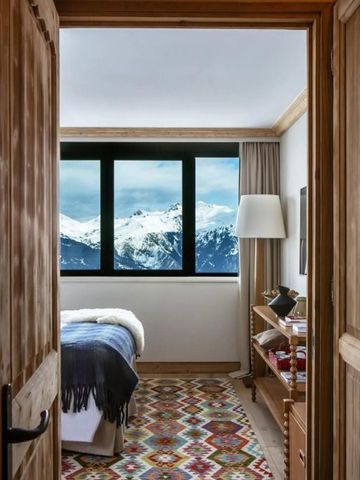 Gemütliches Hotelzimmer mit atemberaubendem Bergblick