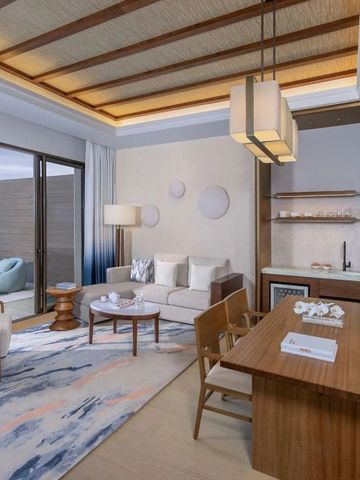 Suite mit Meerblick und modernem Interieur