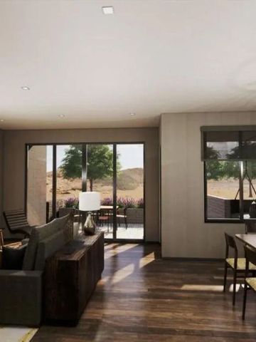 Gemütlicher Wohnbereich mit direktem Zugang zur Terrasse