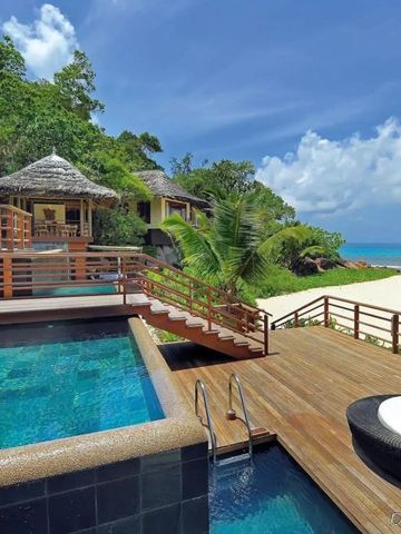 Infinity-Pool mit Meerblick und direktem Strandzugang im Constance Lemuria.