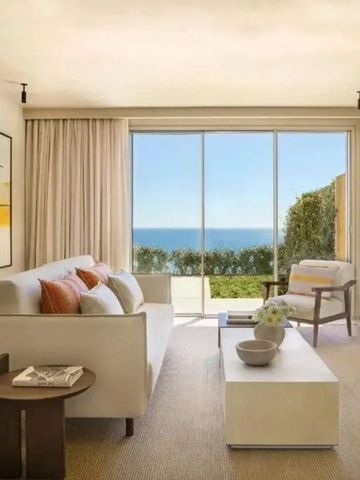 Elegantes Wohnzimmer mit Meerblick im Fairmont La Hacienda Costa del Sol