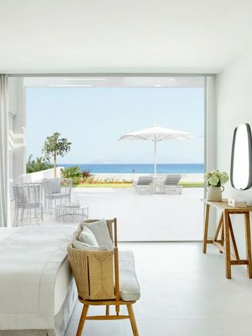 Hotelzimmer mit Terrasse und Blick auf das Meer