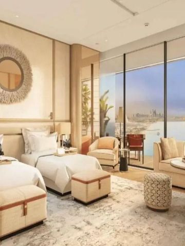 Geräumiges Doppelzimmer mit modernem Design und spektakulärem Ausblick.