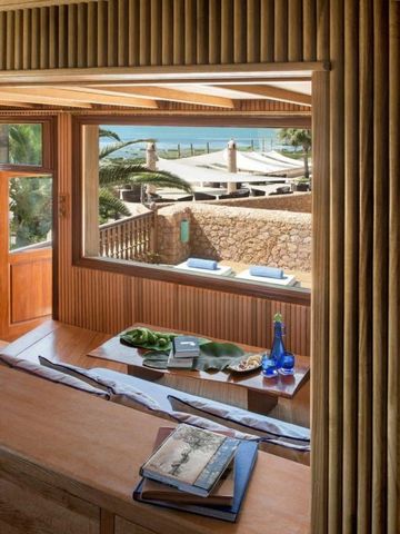 Gemütlicher Sitzbereich mit Blick auf das Meer im Hotel La Sultana Oualidia