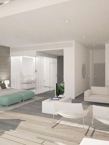 Geräumige Suite mit modernem Interieur und neutralen Farben