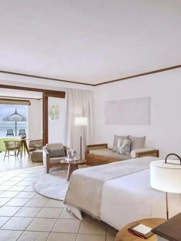 Hotelzimmer mit Meeresblick und direktem Zugang zur Terrasse