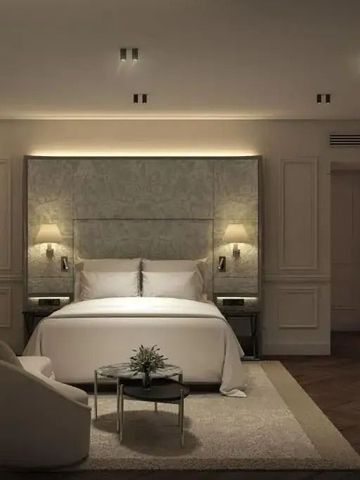 Geschmackvolles Hotelzimmer mit modernem Design und luxuriöser Ausstattung