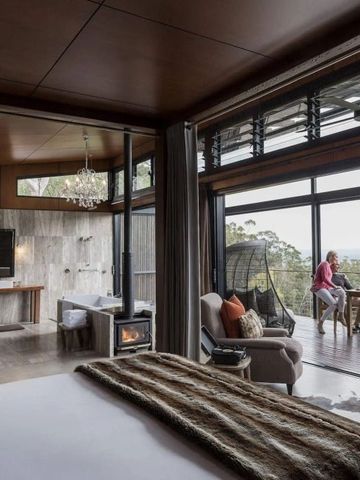 Luxussuite mit Panoramablick und privater Terrasse