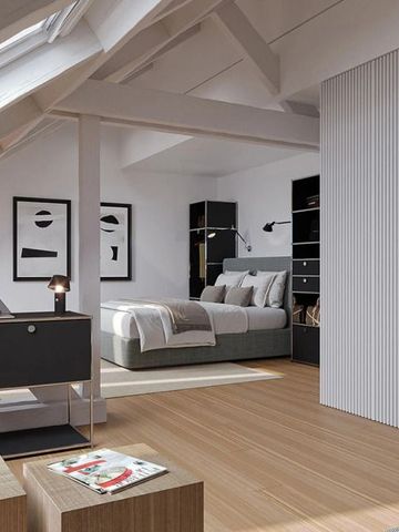 Dachgeschoss-Suite mit Tageslicht und stilvollem Design