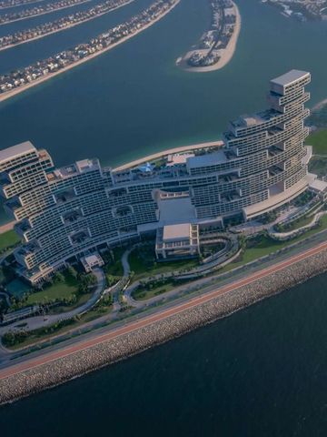 Vogelperspektive von Atlantis The Royal Palm auf der Palmeninsel