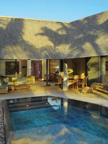 Luxuriöse Villa mit privatem Pool und Terrasse im Hotel Trou aux Biches