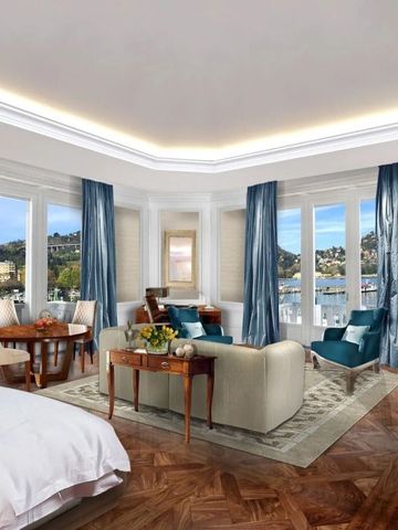 Geräumige Suite mit Panoramafenstern und gehobenem Wohnbereich