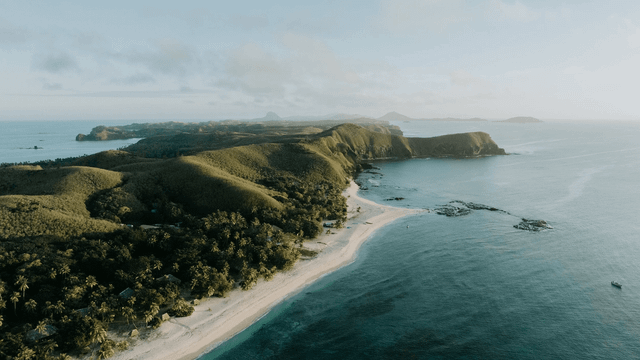 Yasawa Island Resort von oben