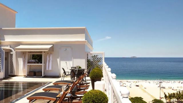 Belmond Copacabana Palace Pool Area