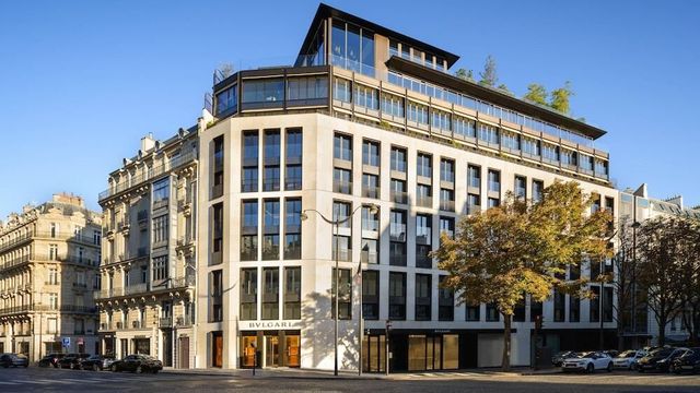 Gebäude des Bvlgari Hotel Paris
