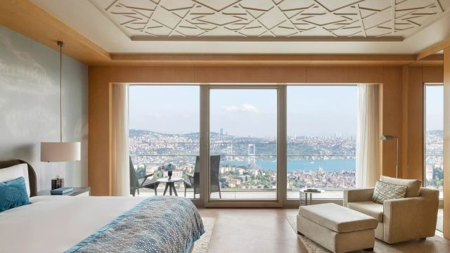 Raffles Istanbul Aussicht auf die Stadt