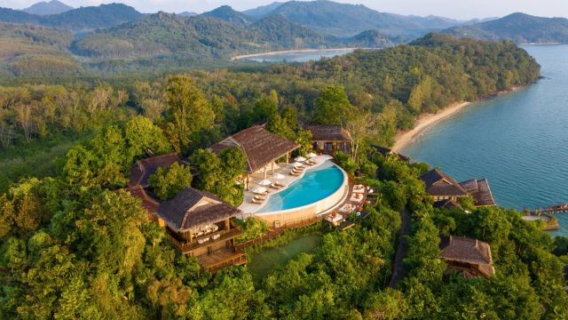 Six Senses Yao Noi Thailand Vogelperspektive
