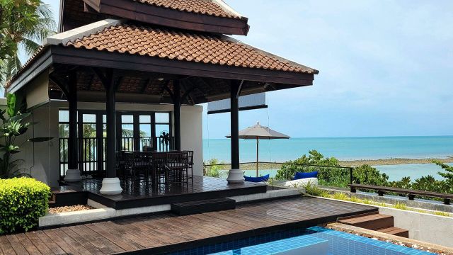 Anantara Lawana Poolvilla Außenbereich
