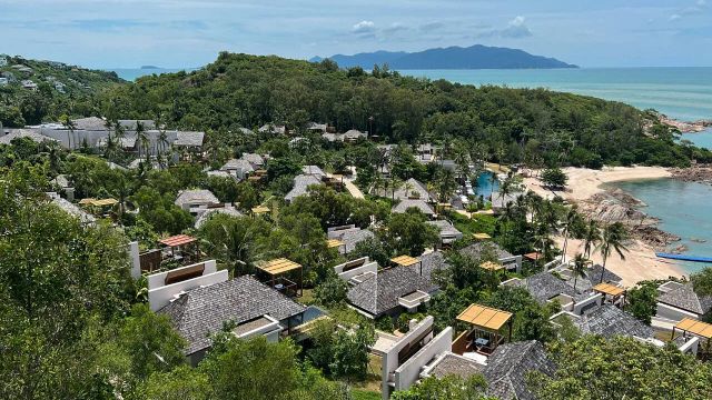 The Ritz-Carlton, Koh Samui Vogelperspektive