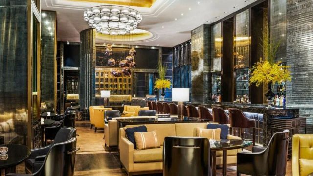 Moderne Hotellounge