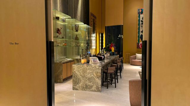 Moderne Hotelbar Park Hyatt Bangkok