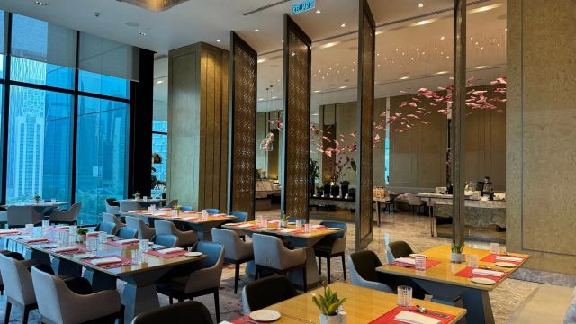 Modernes Restaurant Interieur