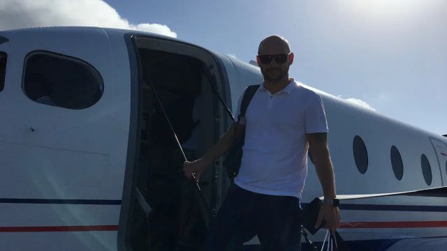 Einstieg in Privatjet