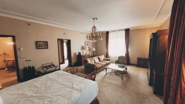 Sofia Hotel Balkan Suite Wohnraum