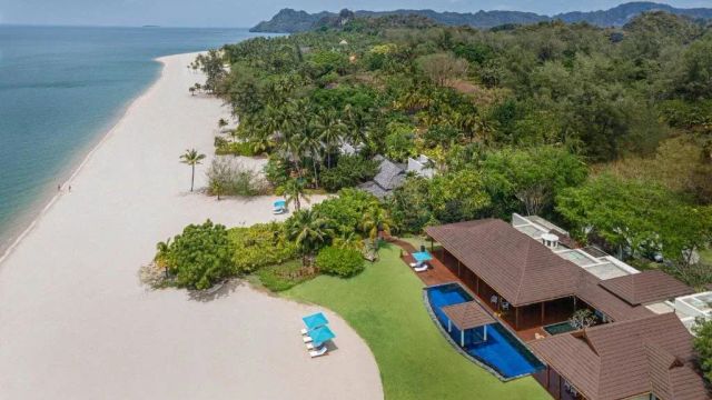 Strand Resort Landschaft