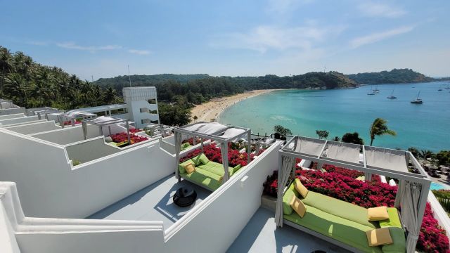 Balkone mit Meerblick