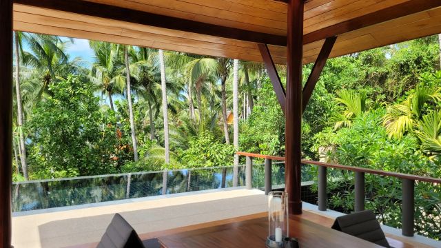 Amanpuri tropische Terrasse mit Pool
