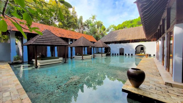 Four Seasons Resort Langkawi SPA Tropische Wasser Villa mit Pool