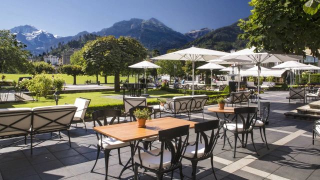 Victoria Jungfrau Grand Hotel Terrasse