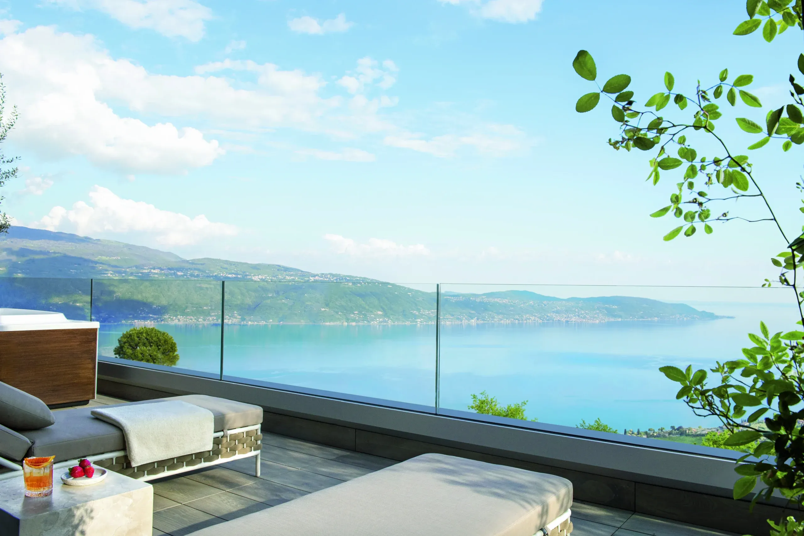 Sky Suite Terrasse mit Meerblick